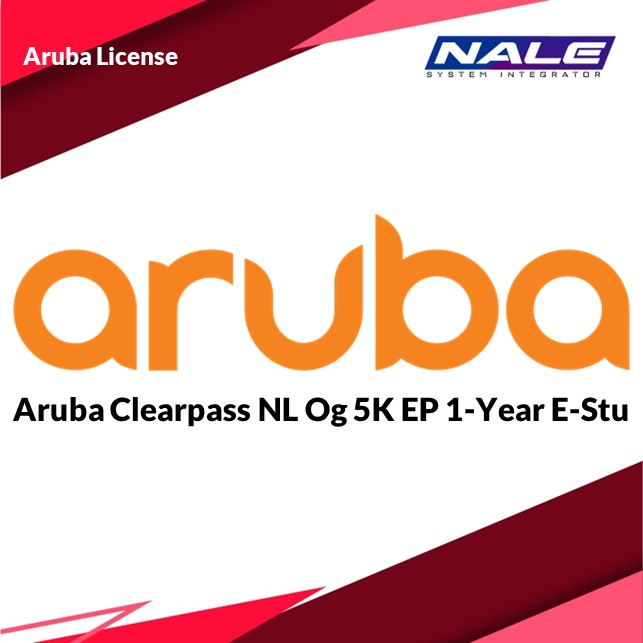 JZ485AAE Aruba Clearpass NL Og 5K EP 1-Year E-Stu (JZ485AAE) - Gambar 1